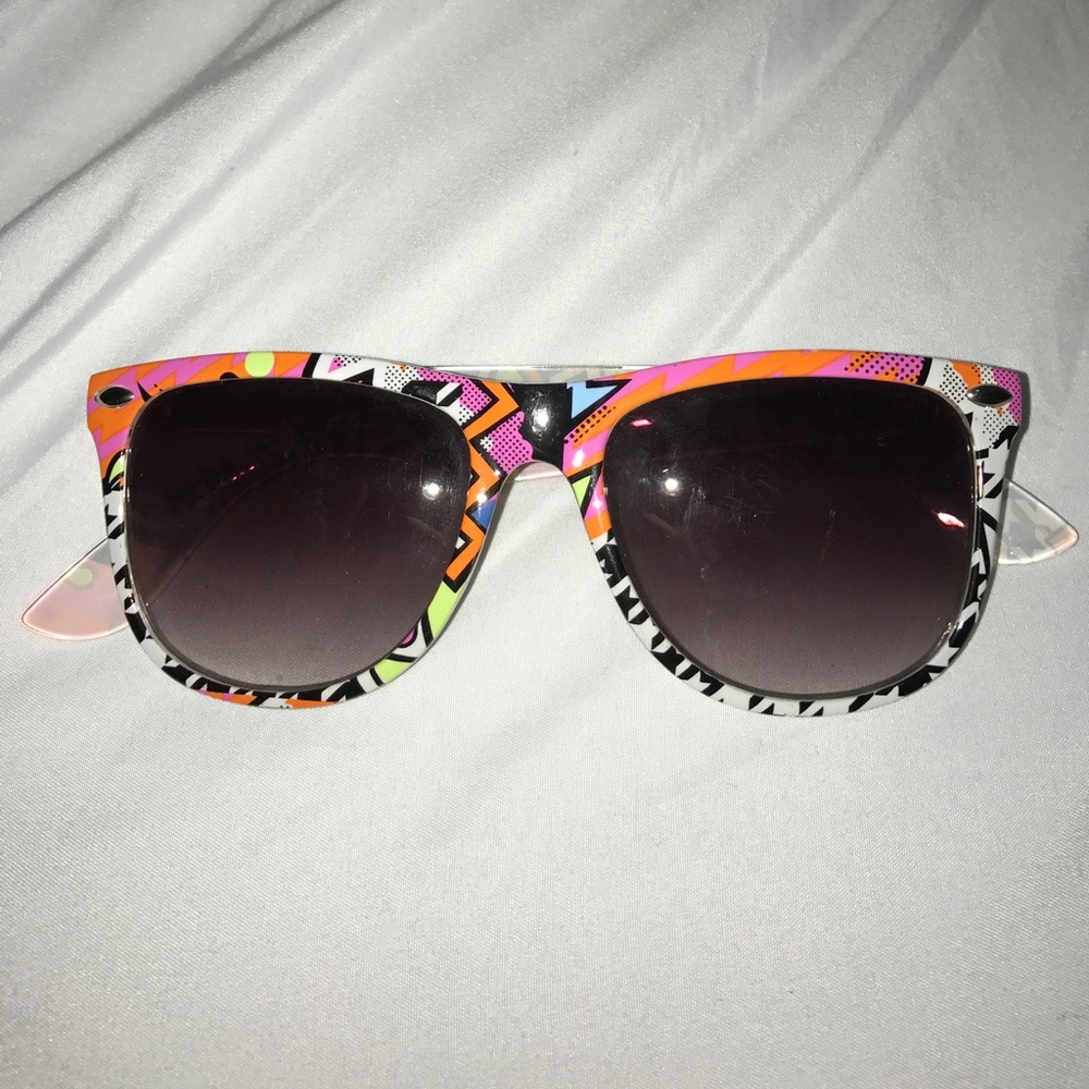 Multi-colored sunglasses