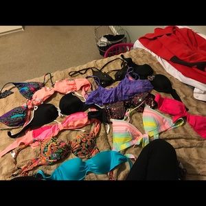 Swimsuit tops: 23 bottoms: 13
