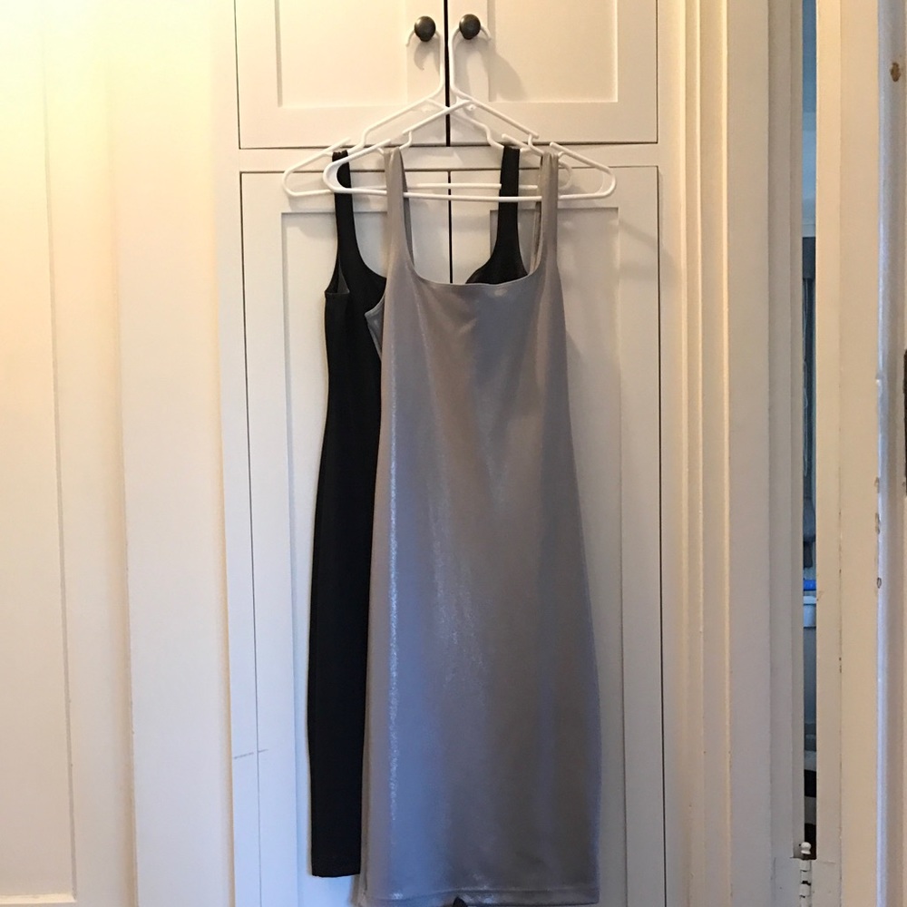 American Apparel Silver Dress