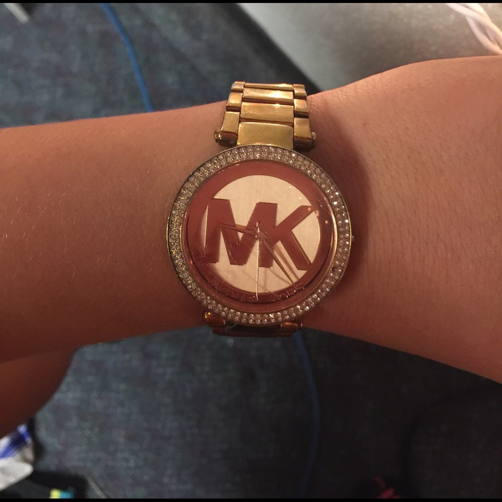 Rose Gold Michael Kors Wrist Watch