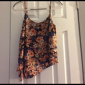 Floral tank top