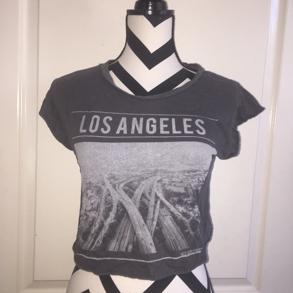 brandy LOS ANGELES crop top