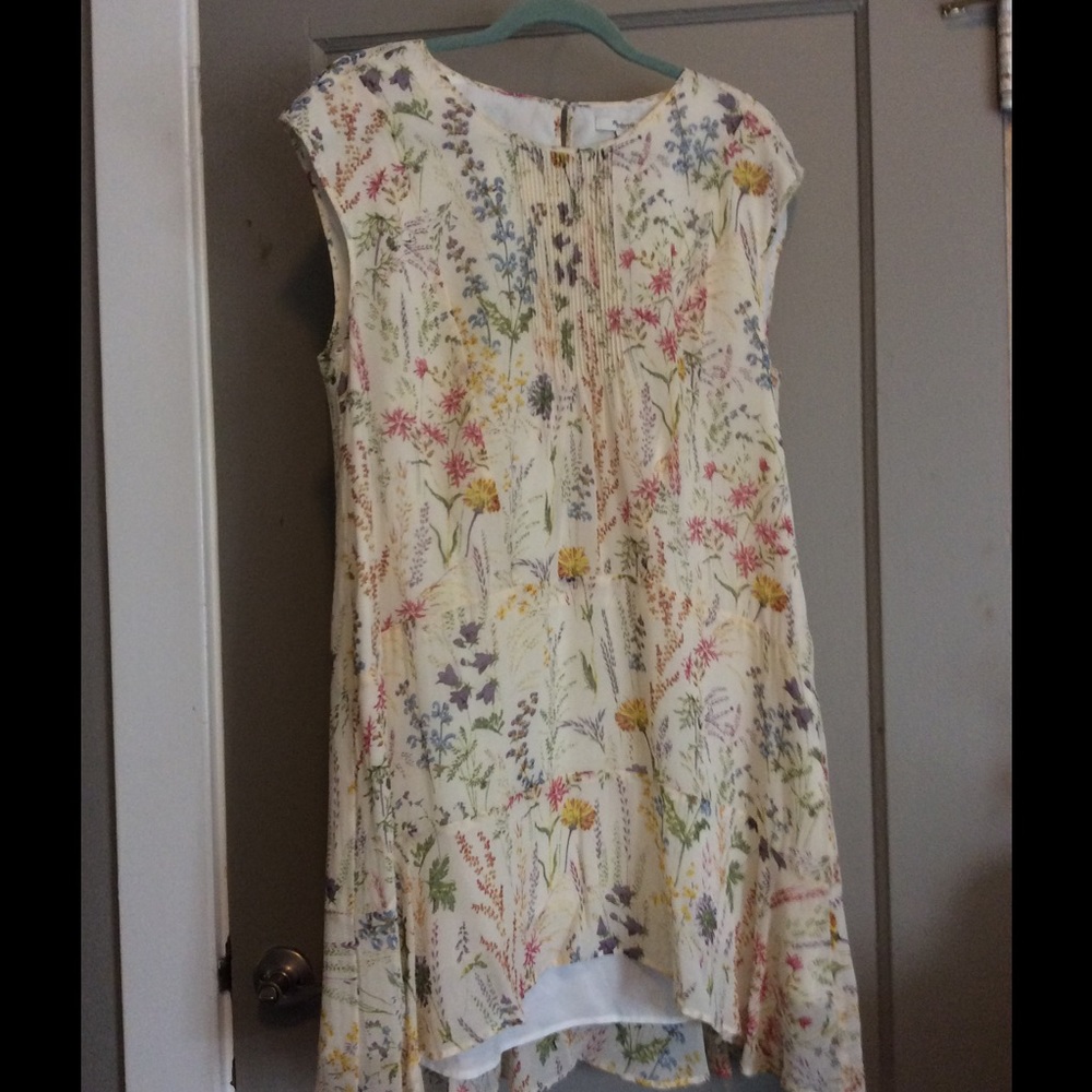 Madewell hi/lo dress sz 10 as-is