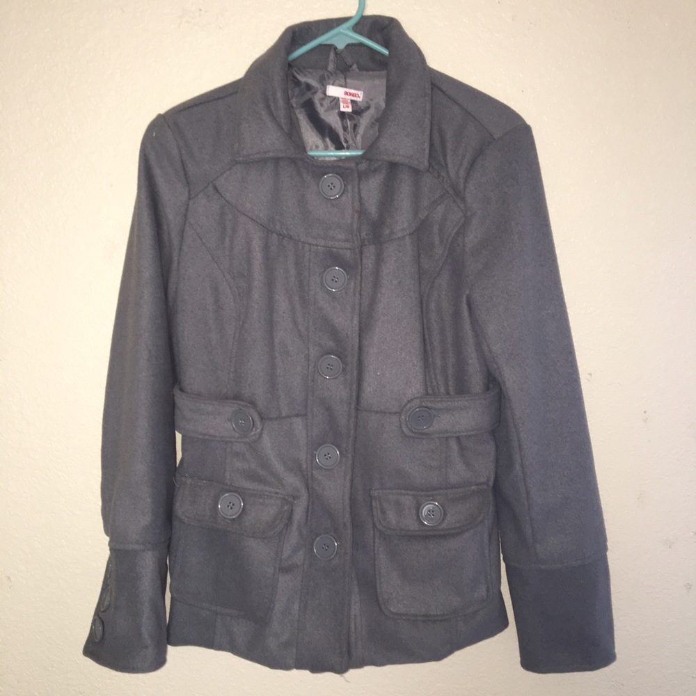 Gray coat