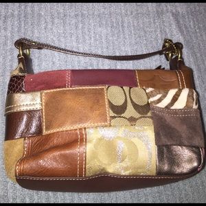 COACH Mini Patchwork Handbag