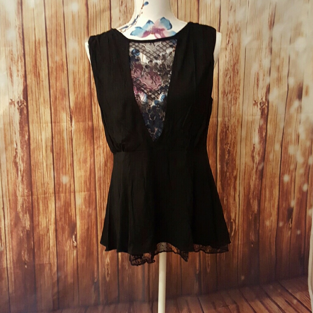 *REDUCED!* Lace empire top
