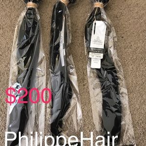 100% virgin hair 18"