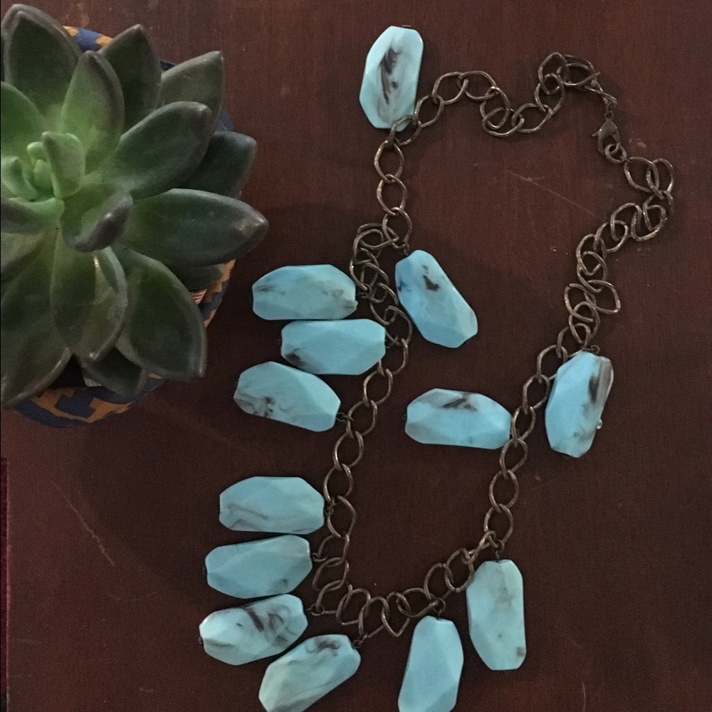 Southmoon Under statement necklace.