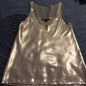 French Connection Shimmery Tank Size 4