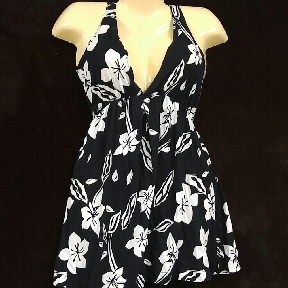 Cute cotton sun dress / beach coverup