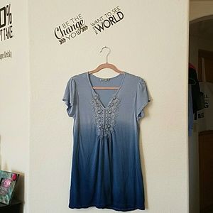 Beautiful blue tunic
