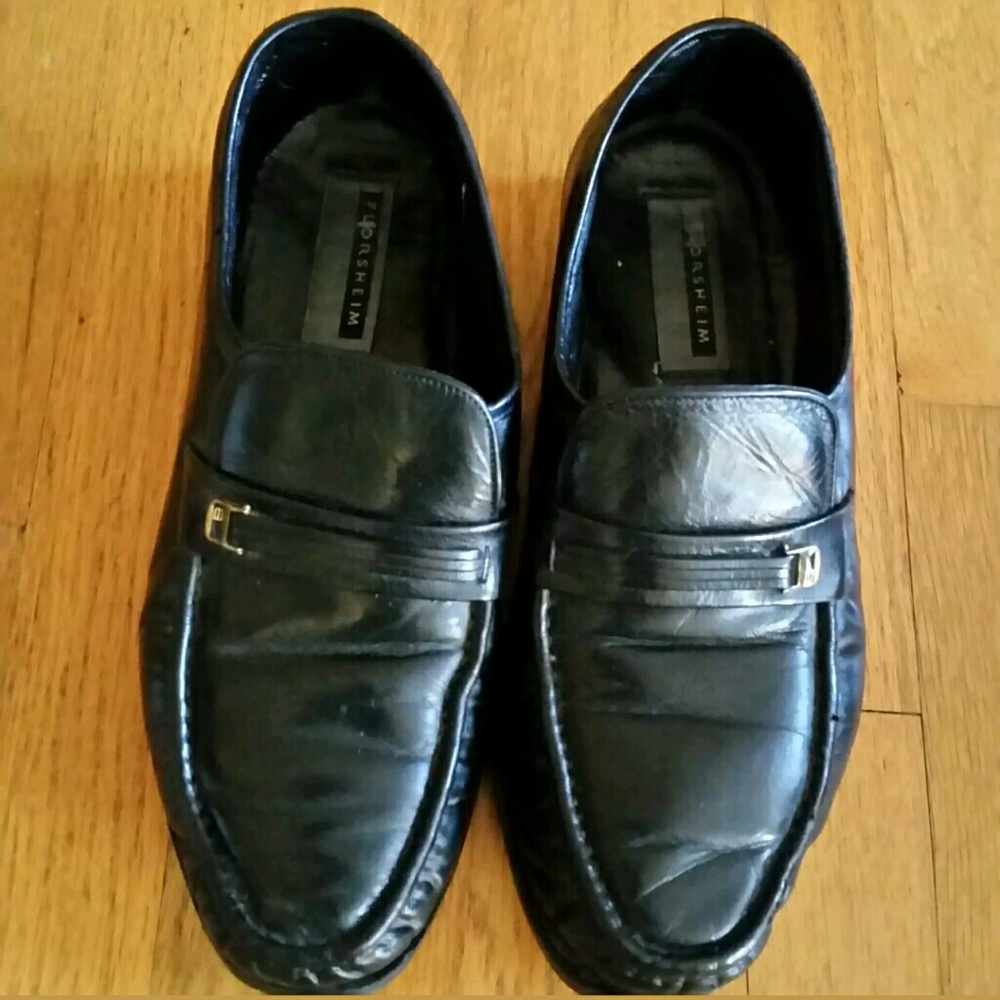 Florsheim Black Leather Dress Shoes