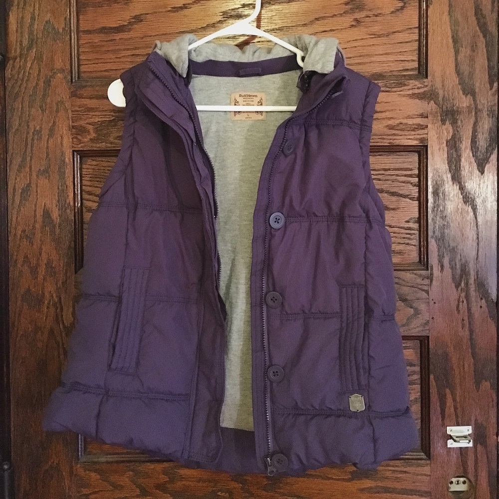 Ruff Hewn Down Vest with Detachable Hood