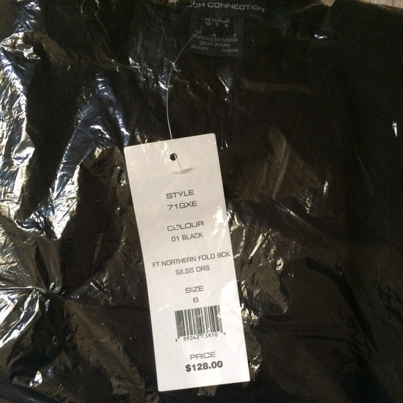 French Connection Northern Fold Back Shift Dress 6 - Picture 5 of 8