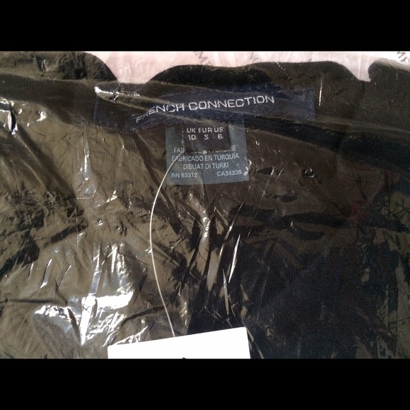 French Connection Northern Fold Back Shift Dress 6 - Picture 6 of 8