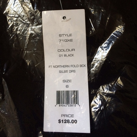 French Connection Northern Fold Back Shift Dress 6 - Picture 7 of 8