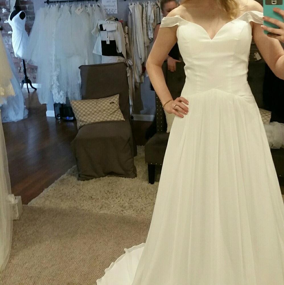 Chiffon Wedding Gown
