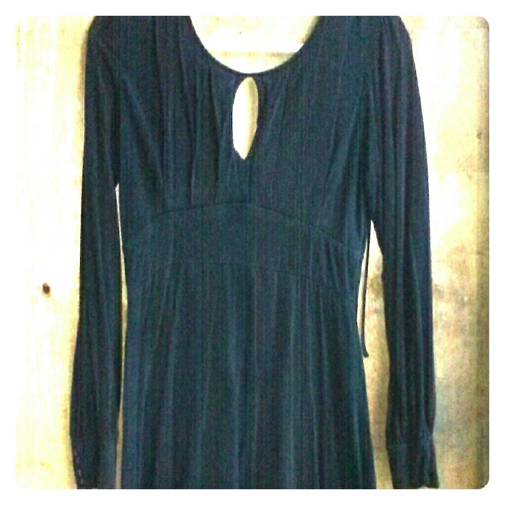 Black knit Free People dress