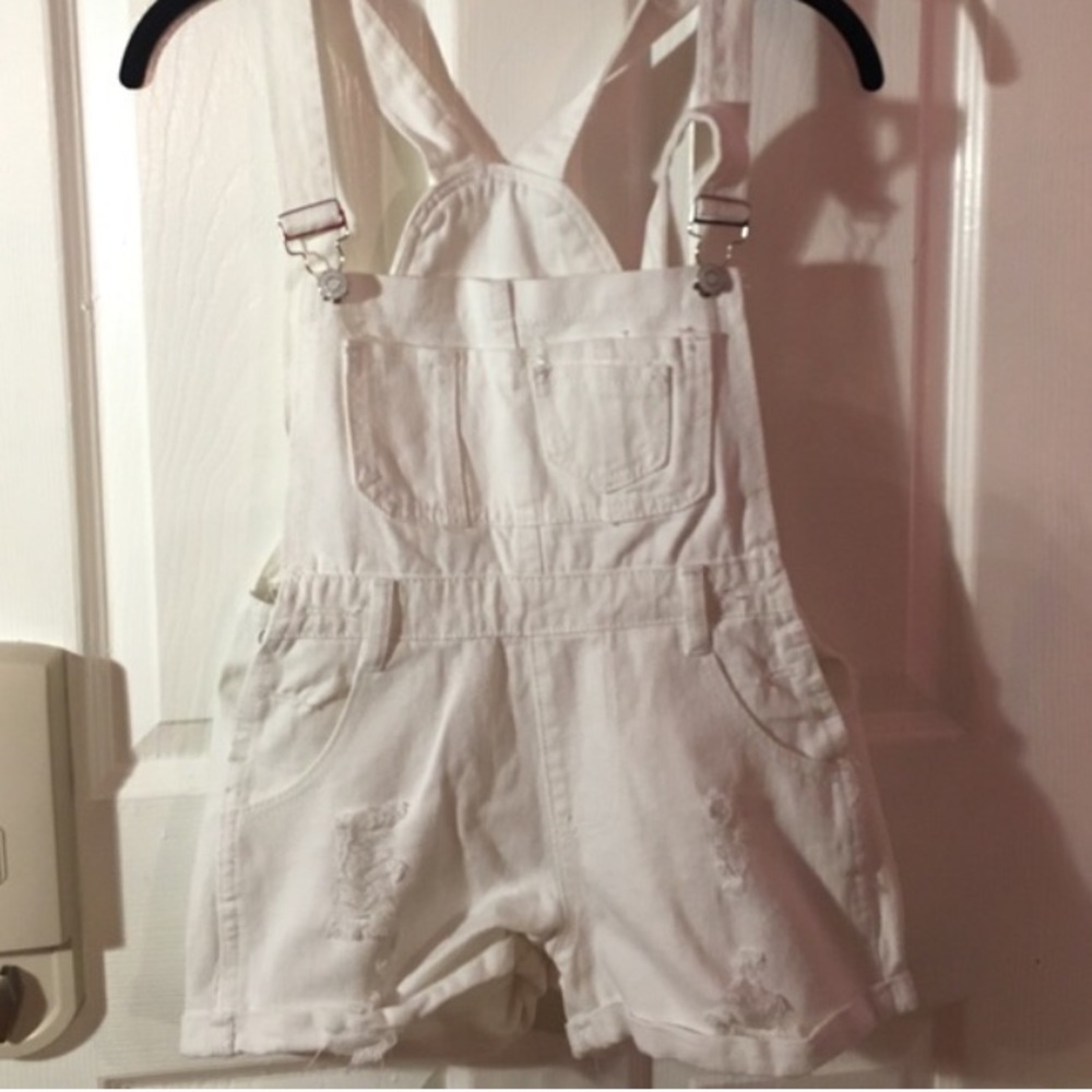 white overalls