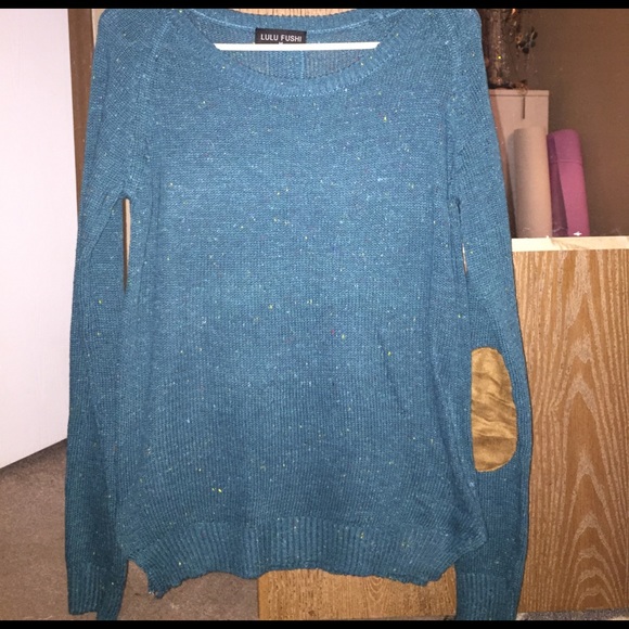 Teal Green sweater - Picture 1 of 2