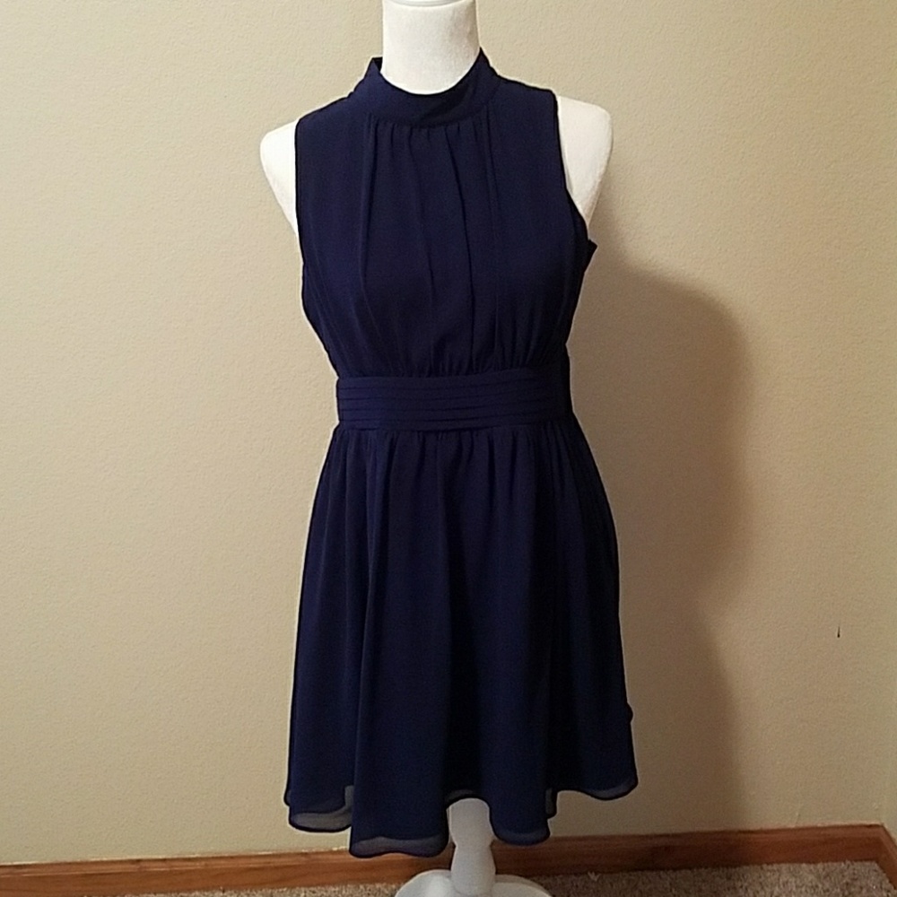 Navy dress
