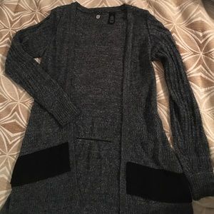 Silver accented cardigan