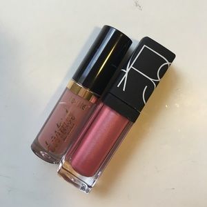 NEW MINI TARTE LIP PAINT (bday) AND NARS GLOSS