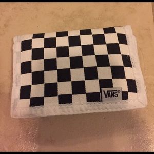 Vans checkered wallet