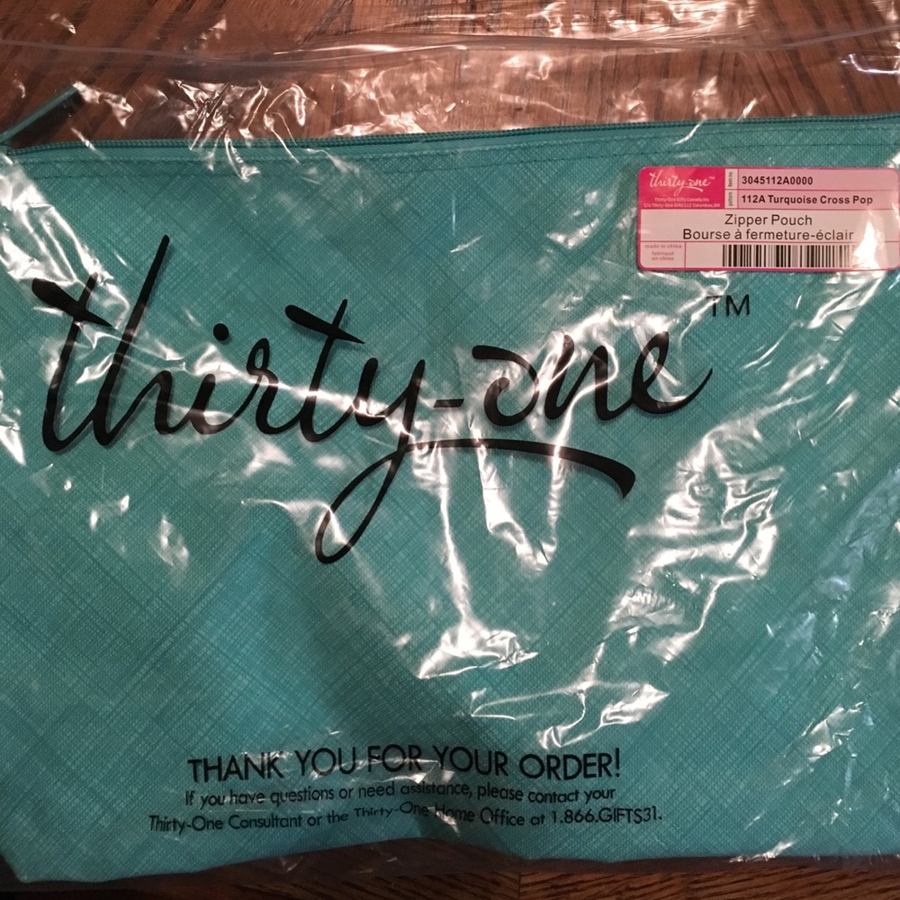 Thirty-One zipper pouch!