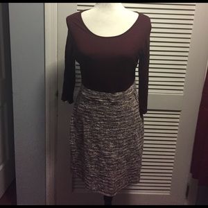 Gilli kenza knit 2fer dress