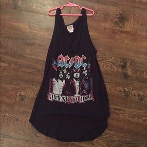 AC/DC tank top: HOLD