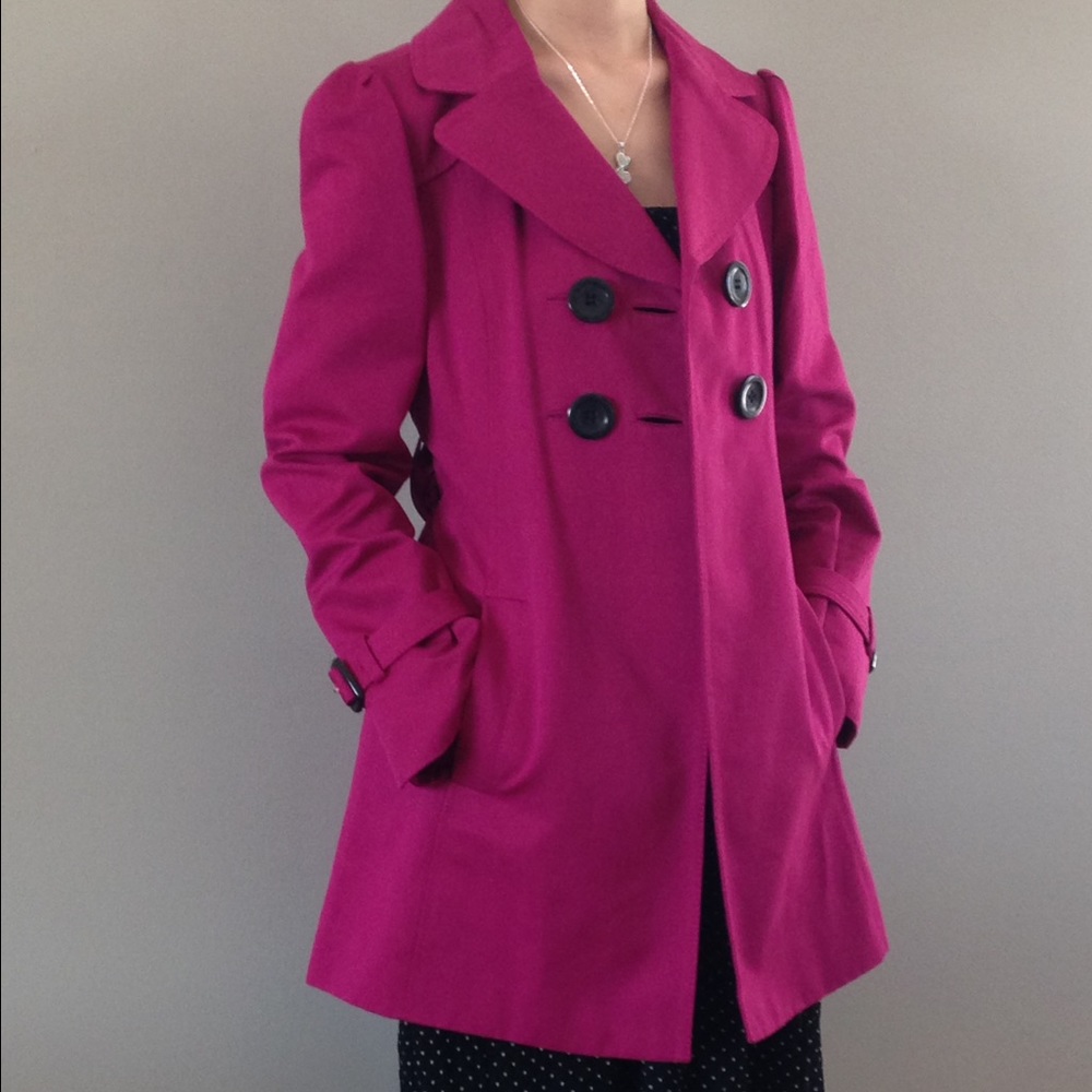 Pink Ann Taylor Coat