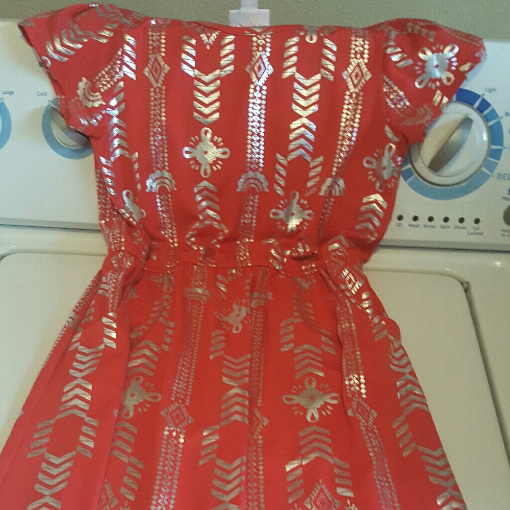Lularoe girls size 10 mae dress