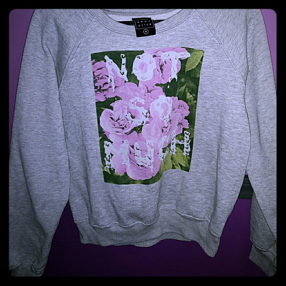 Edgy printed sweatshirt "Not So Much"