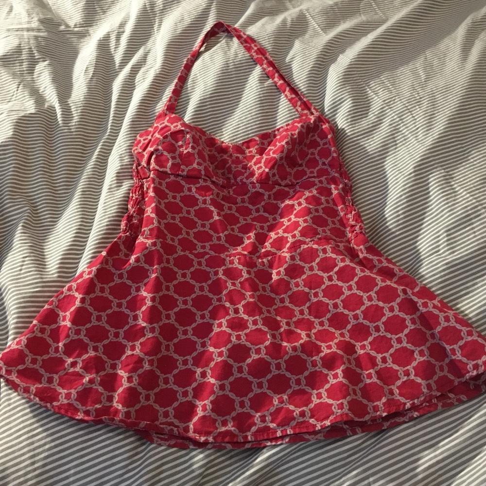 Anthropologie peplum top