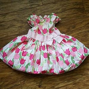 Gymboree pink tulip dress