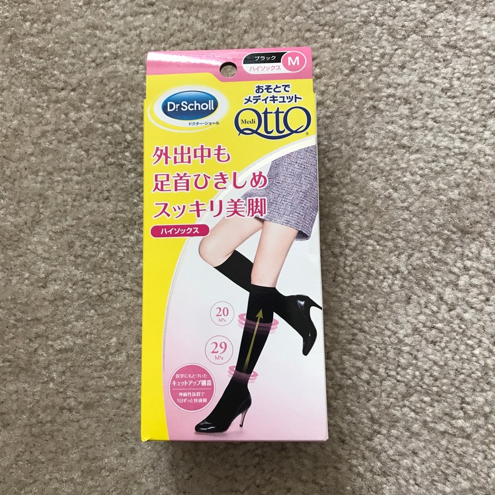 Dr Scholl Medi QttO Leg Slimming High Socks