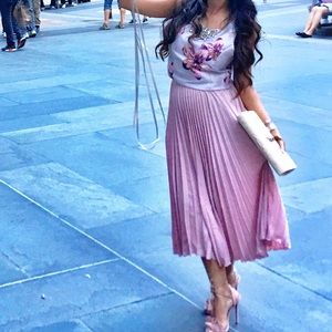 Skirt and crop top set