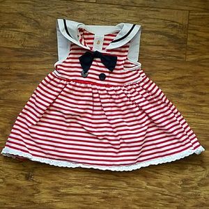 Adorable sailor dress