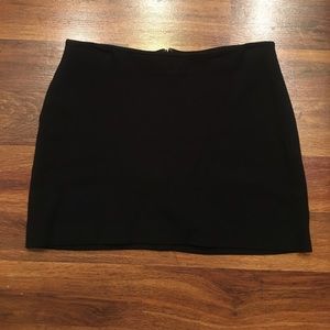 Express Black Mini Skirt