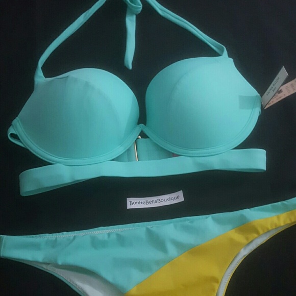 Victoria's Secret DOUBLE BANDED BIKINI BUNDLE NEW