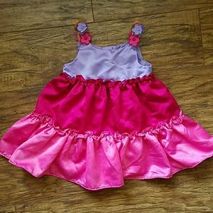 Bright girls dress