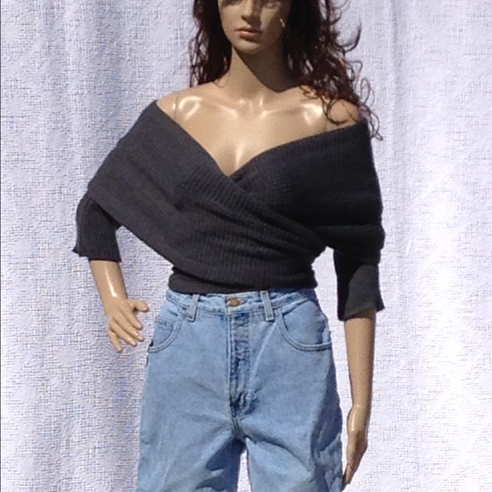 Wool Wrap Knit with Sleeve (Wedding Wrap)