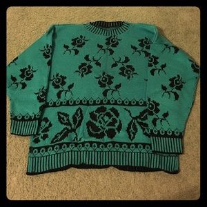 Floral Sweater