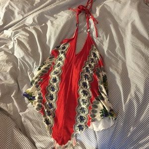 Urban outfitters printed halter