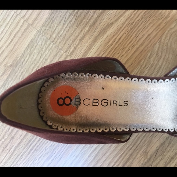 BCBGirls Brown Suede Pump - Picture 2 of 3