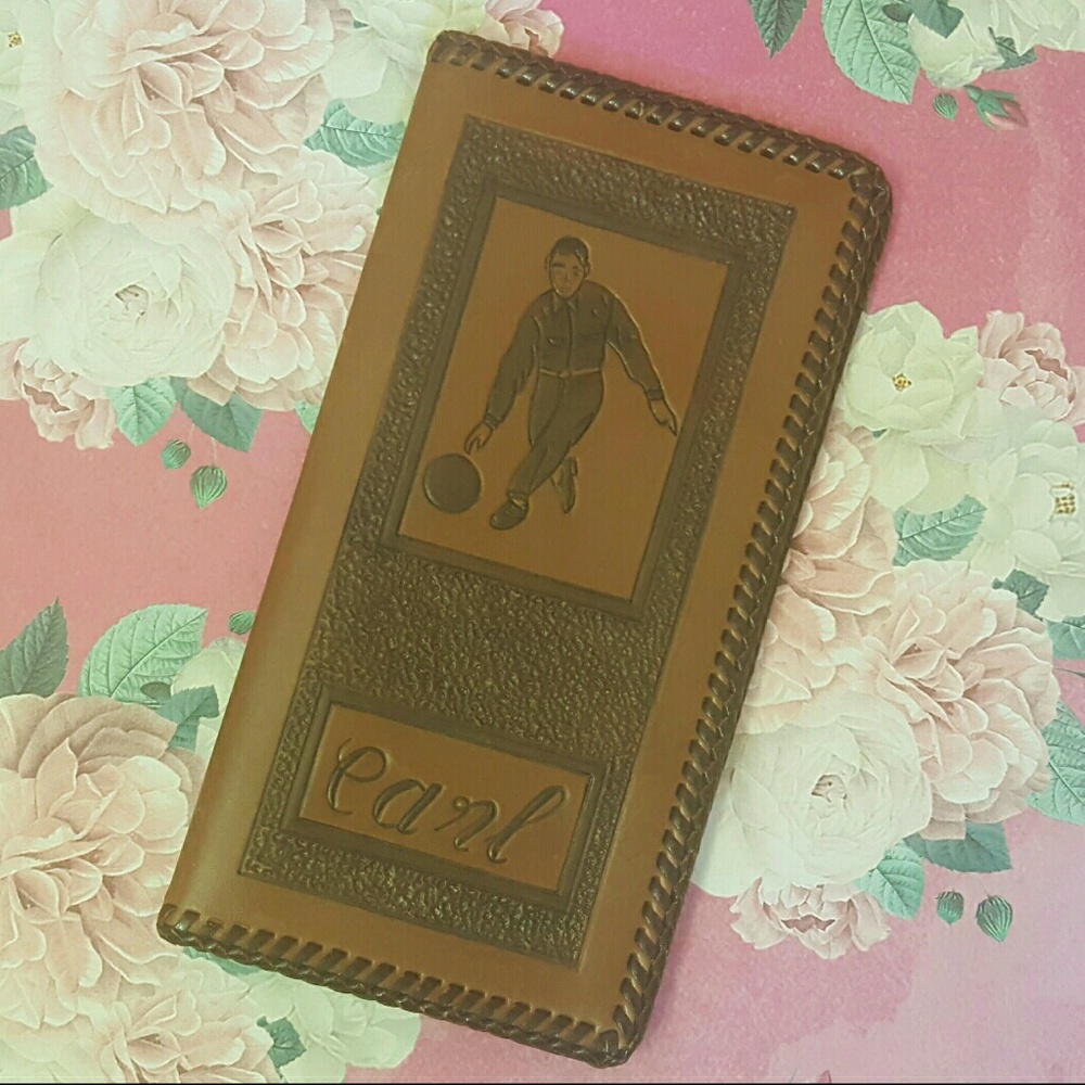 Vintage leather wallet