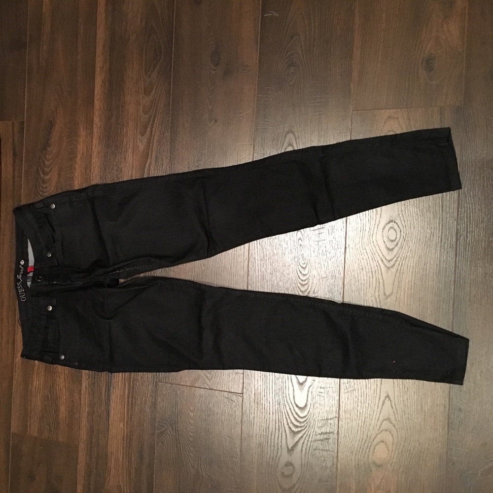 Guess black jeggings