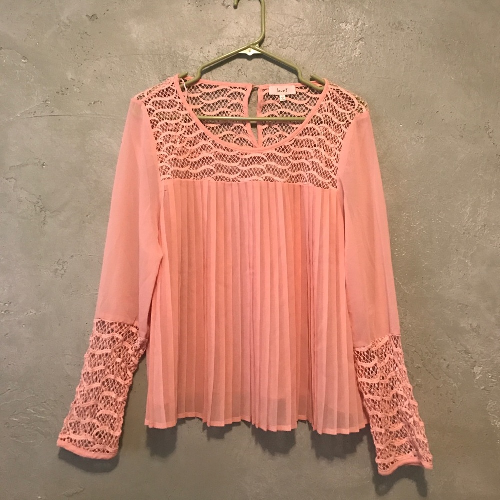 Pink blouse(worn once) |SOLD|