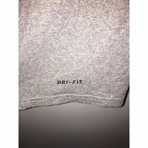 Nike Shirts - NIKE DRI Fit Grey Short Sleeve Shirt Nike Shirts - NIKE DRI Fit Grey Short Sleeve Shirt